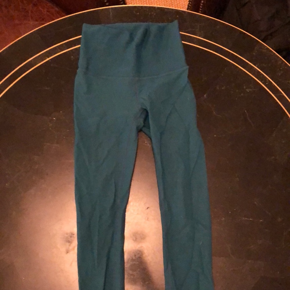Lululemon teal leggings